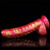 Caterpillar Soft Silicone Mixed Color Heteromorphic Dildo Female Masturbation Sm Sex Toys Adult Products