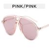 European American Style Sunglasses for Women Pilot Shape Big Size Men's Sun Glasses Driving Hiking Woman Sunglass