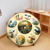 1 PC Automatic Folding Umbrella - Hummingbirds Pattern, Portable & Foldable Design with 8 Ribs, Christmas Birthday Gifts
