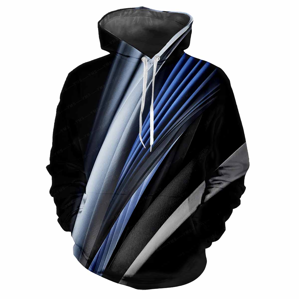 

Модная мужская и женская 3D-печатная удобная мужская теплая повседневная спортивная толстовка с капюшоном, подходящая для верхней одежды L