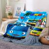 Coperta Personalizzata Nome Personalità Tayo il Piccolo Autobus Morbida e Calda per Divano Ufficio Letto Viaggio Pausa Pranzo, Regalo Adatto a Tutte le Stagioni