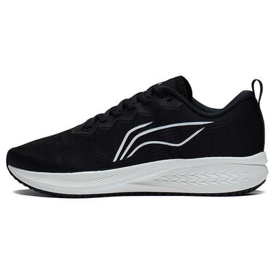 Li Ning Red Rabbit 6 Zapatillas de Running para Mujer Cómodas Duraderas Transpirables de Caña Baja Zapatillas de Running para Mujer Negro ARMT016-3