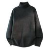 Men Korean Turtleneck Sweater 2026 Man Hight Collar Knitted Sweater Fashion Casual Sweater Autumn Winter Men Thick Warm Pullover