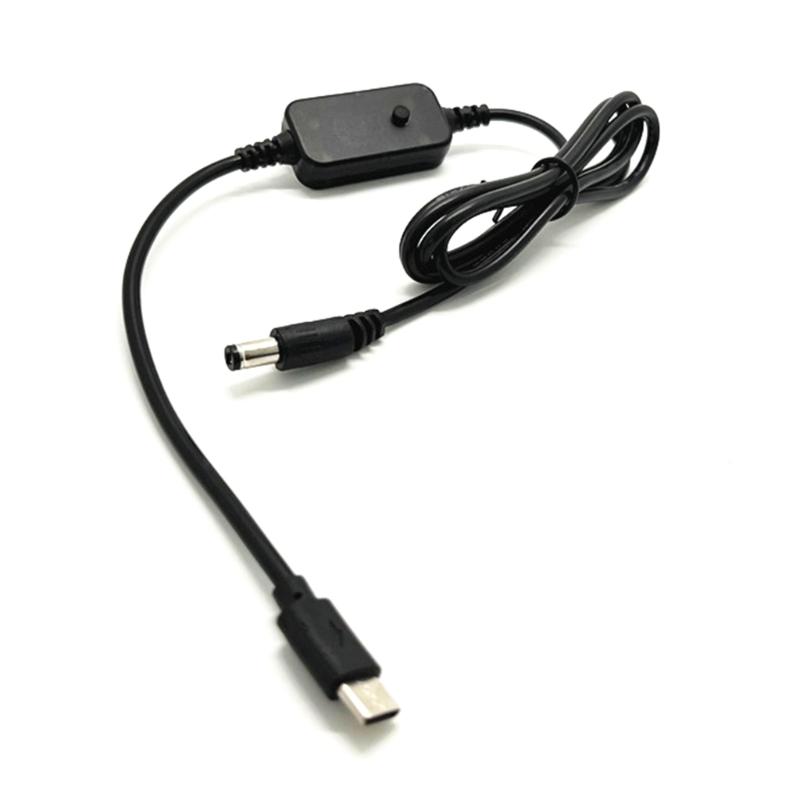 Direct Current Power Supply Adapters Wall PlugChargerPD5V-12V-20V To Direct Current Power Cord Type C for Laptops