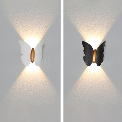 Outdoor Wand Leuchte Lampe Wasserdicht für Gang Tür Korridor Treppe Lichter Moderne Außen Schmetterling Led Wand Lichter IP65