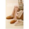 Cotton Slippers, Autumn and Winter Women's Home Bag, Postpartum Thick Soled Warm Couple with Fleece, Outdoor Snow Boots for Men