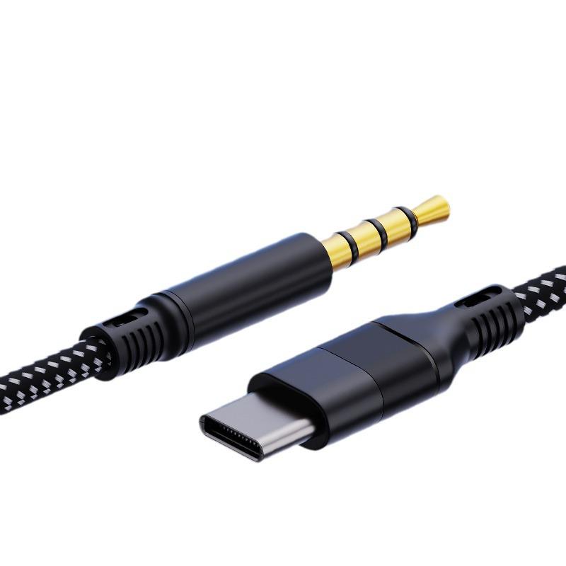 Apple 15 Car AUX Speaker & K-Singing Mic with Type-C To 3.5mm Audio Cable