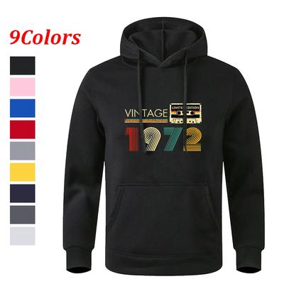 Men's Multi - Color Fashionable Printed Pocket Sports Fitness Casual Sweatshirt Pullover Hoodie