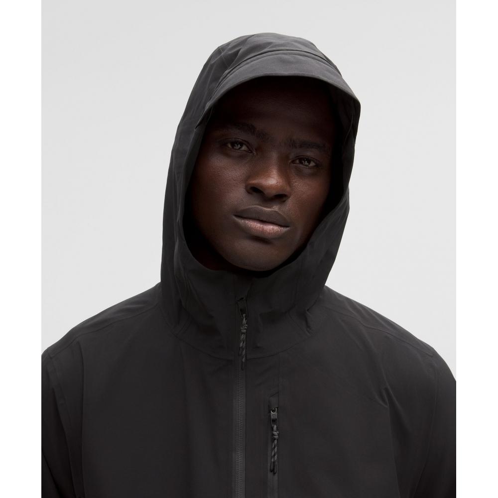 Lululemon City To Hike Waterproof Jacket Black