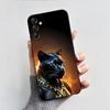 For Samsung A14 Case Galaxy A14 5G Cover SM-A145F A145M SM-A146B Luxury Fashion Black Silicone Phone Case Shockproof Back Cover