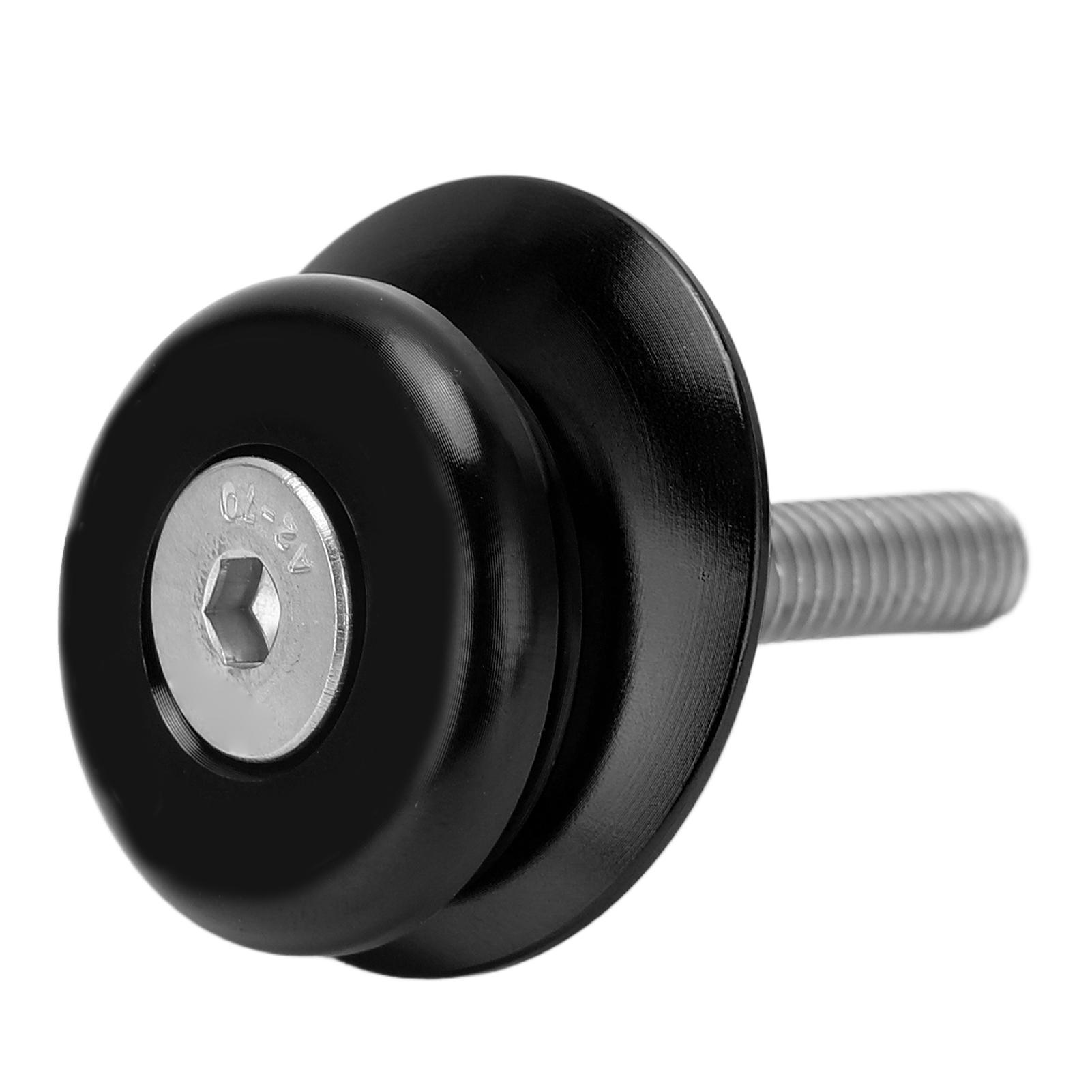 

Крышка рулевой колонки велосипеда из алюминиевого сплава, верхняя крышка выноса рулевой колонки горного велосипеда с болтами, черная