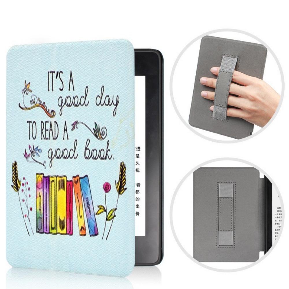 Kindle 2024 Case KPW6543 Handheld Colorful Protective Cover with Hand Strap 658 Shell