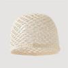 Cappello lavorato a maglia traforato Cappello all'uncinetto traforato Berretto alla moda Donna