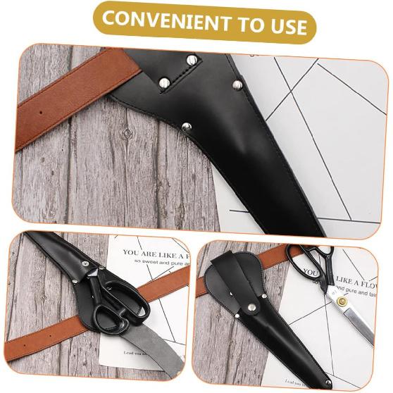 Leather Tooling Leather Protector Leather Pu Sewing Bag Shear Craft Case Scissor Covers Scissor Leather Scissor Covers Tool Cover Storage Cover