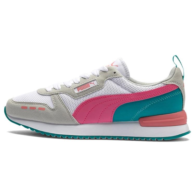 PUMA R78 White/Pink/Blue Men s 373117-12 EU 42.5