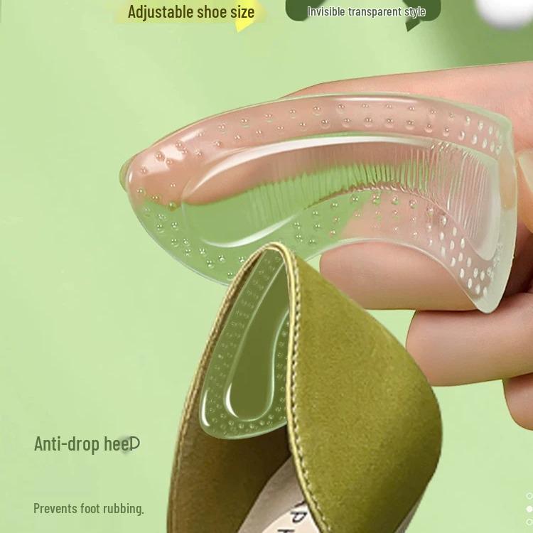 Gel Comfort Adjustable Heel Stickers - Anti-Wear, Anti-Drop, Massage Insoles