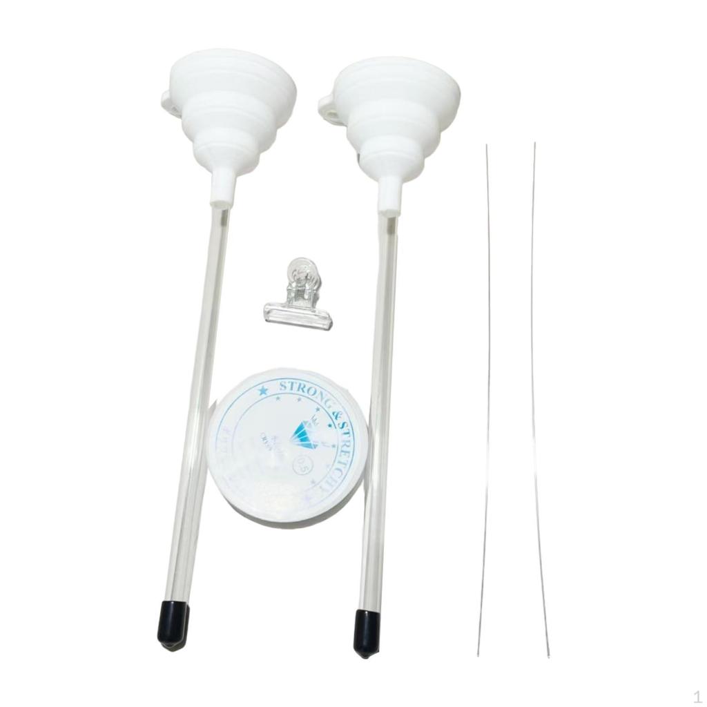Beading Funnels and Pins Tool DIY String Bead for Jewelry Necklaces