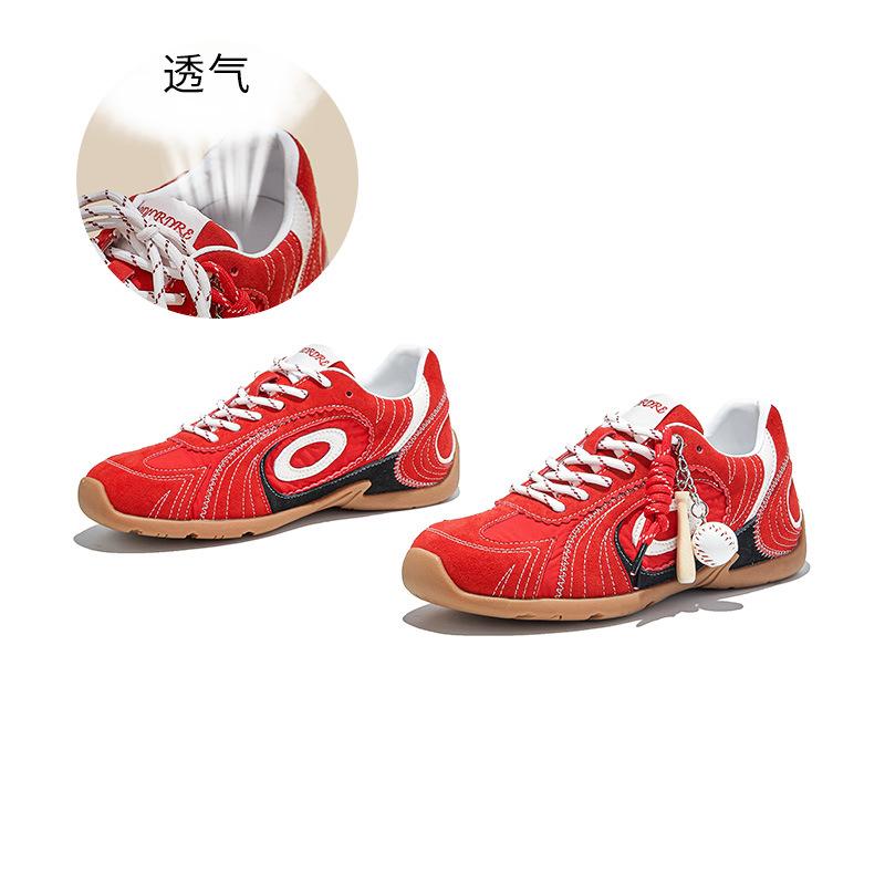 Wula grass pigskin pad women's autumn new turbine casual versatile running shoes