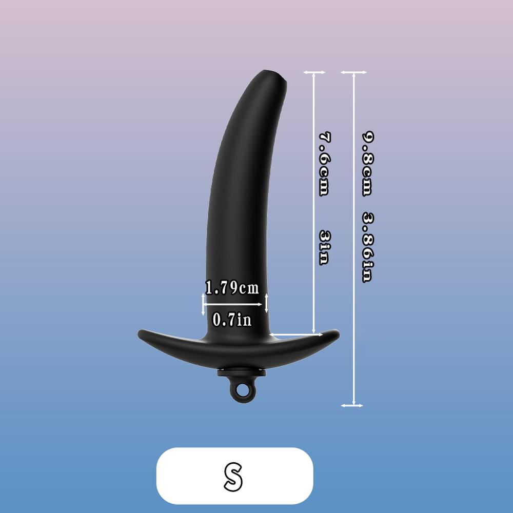 New Tunnel Anal Butt Plug Stretcher,with Stopper Hollow Analplug Enema Butplug,Vagina Ass Anus Dilator, Sex Toys for Couples