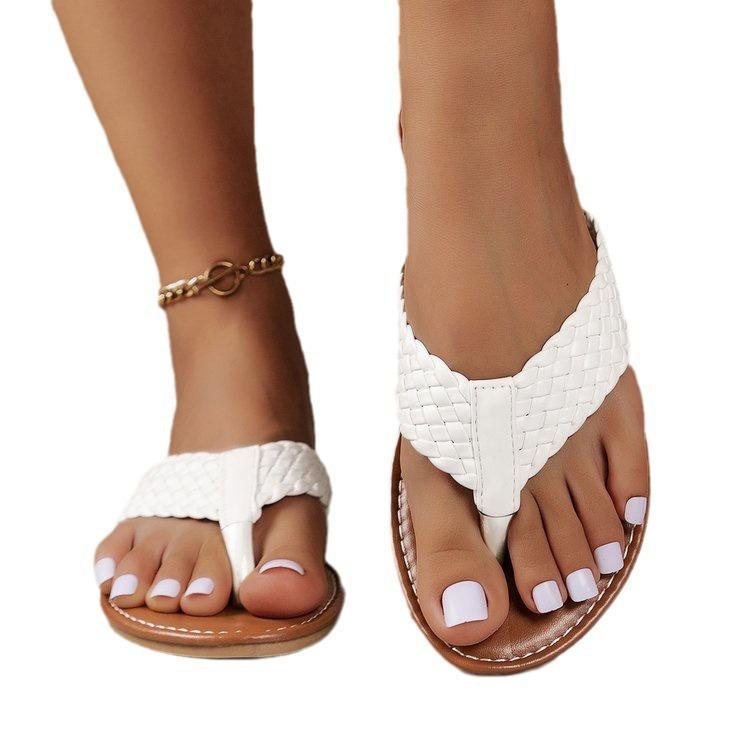 Fashion Flip Flop Leisure Beach Slippers for Women Durable Flat Shoes Lightweight Men's Shoes Design Custom Fashion 2025 Women's Shoes