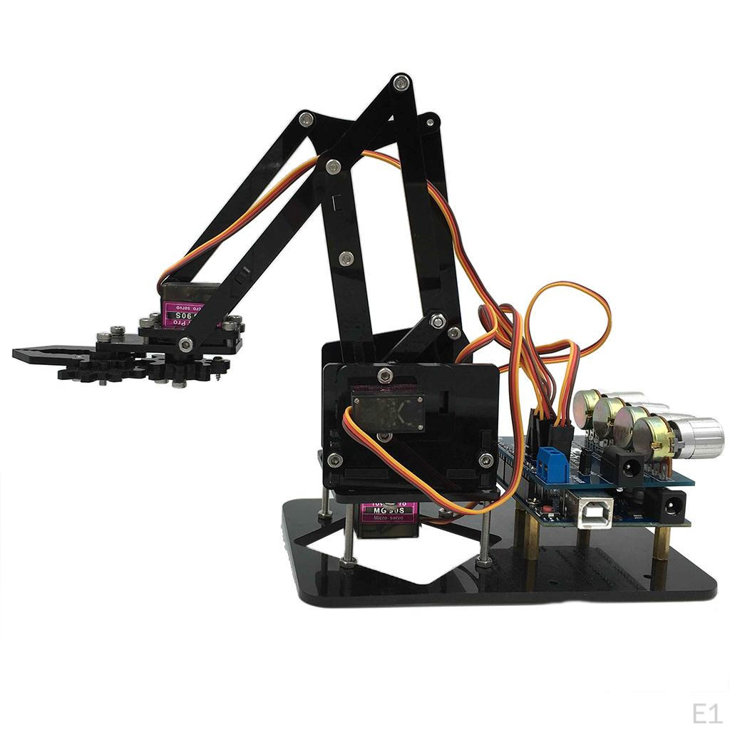 of Robot Mechanical Arm with 4 for DIY Kits Science Toy