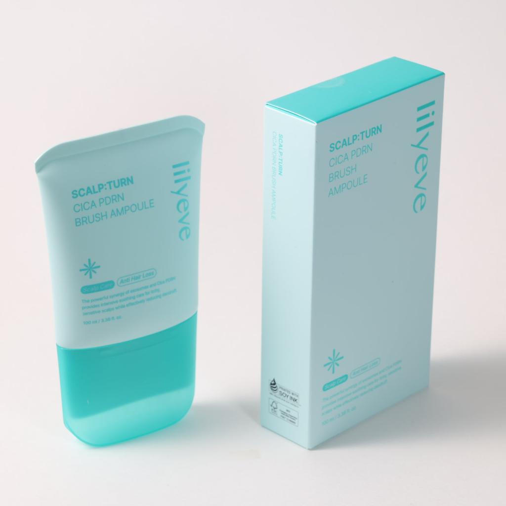 LILYEVE Scalp Turn Cica PDRN Brush Ampoule 100ml