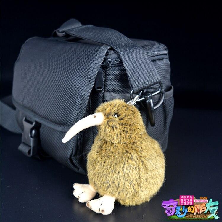 12cm With Sound Kiwi Bird Plush Toys Meme Simulation Stuffed Animal Doll Kiwi Dolls For Christmas Gift Bird Keychain