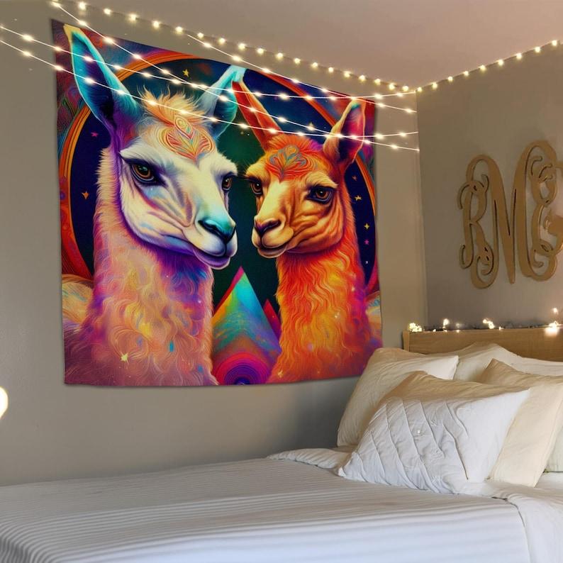 alpaca tapestry 75x100 чёрный