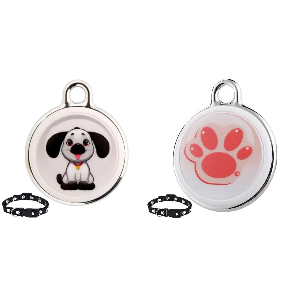 Evcil Hayvan Kaybolmaya Karşı GPS İzleyici Bluetooth Uyumlu Akıllı Giyilebilir Su Geçirmez Konum Belirleyici Gerçek Zamanlı İzleme Köpek Kedi Tasması Bulma Cihazı