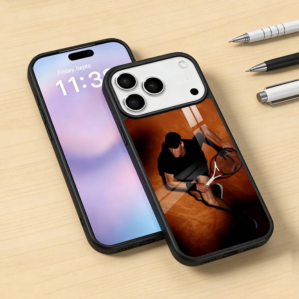 Italian athletes Jannik Sinner Phone Case Magnetic For iPhone17 16 15 14 13 12 Pro Max For Magsafe Wireless Charging Cover