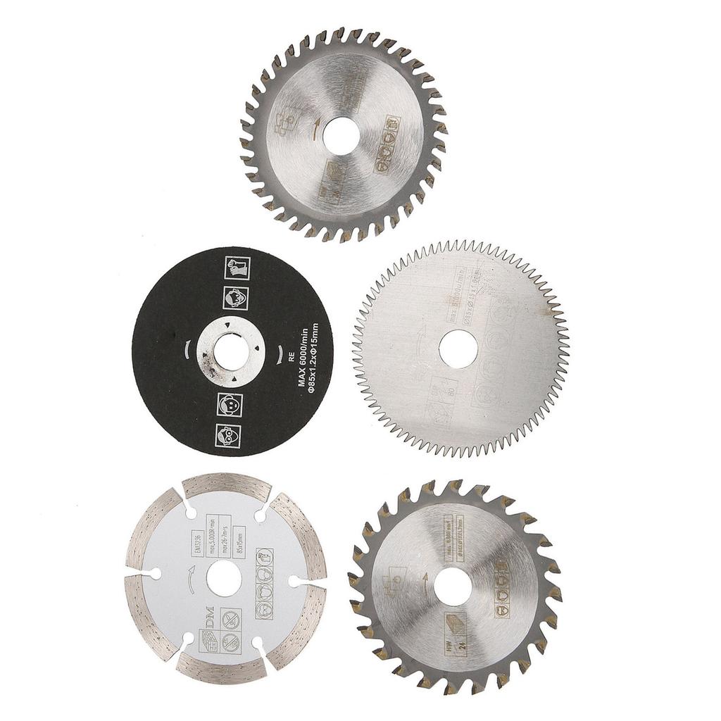 5Pcs 85mm Inner Diameter 15mm Carbide Circular Saw Blade for Cutting Tool Hand Circular Saw Saw Blade 65mm B The Carbide Saw Blade Offers H