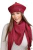 Ofelia -Wino Women' Winter Beret Elegant and Warm Kamea Beret