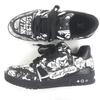 Excellent LOUIS VUITTON Low Cut Sneakers LV Trainer Line Black Used