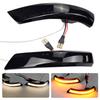 Pair Dynamic Blinker LED Turn Signal For Ford Mondeo MK4 Focus MK3 MK2 Mirror Light 2008 2009 2010 2011 2012 2013 2014 2015 2016