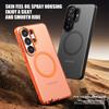 For Samsung Galaxy S26 Ultra S26 Plus For Magsafe Matte Translucent Phone Case Magnetic Wireless Charging Shockproof Clear Cover