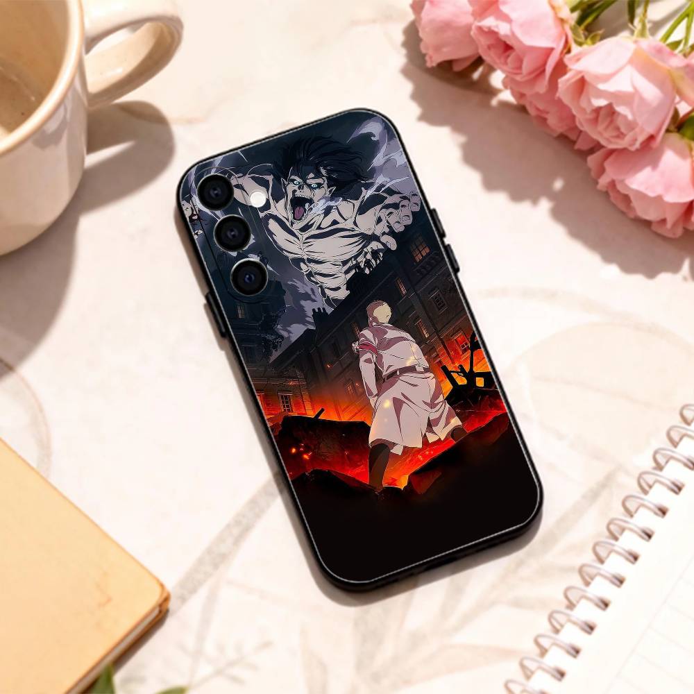 Cool Attack on Titan Freedom   phone Case For Samsung Galaxy A73,A72,A71,A70,A53,A52,A51,Others Soft Black Shell