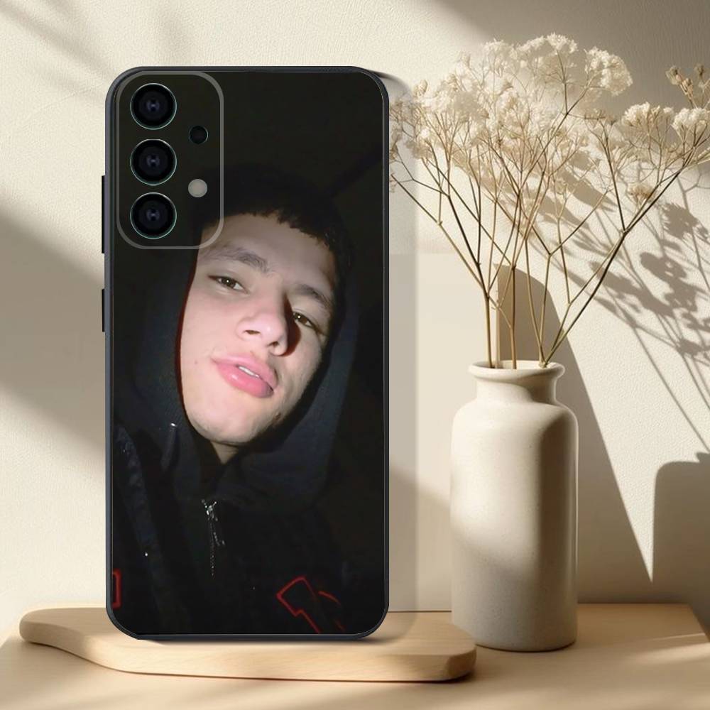 Beny Jr Rapper LowFlyer Phone Case For Samsung S 25,24,23,22,30,21,10,9,Ultra,Plus,Lite,FE,4,5G Black Soft Case