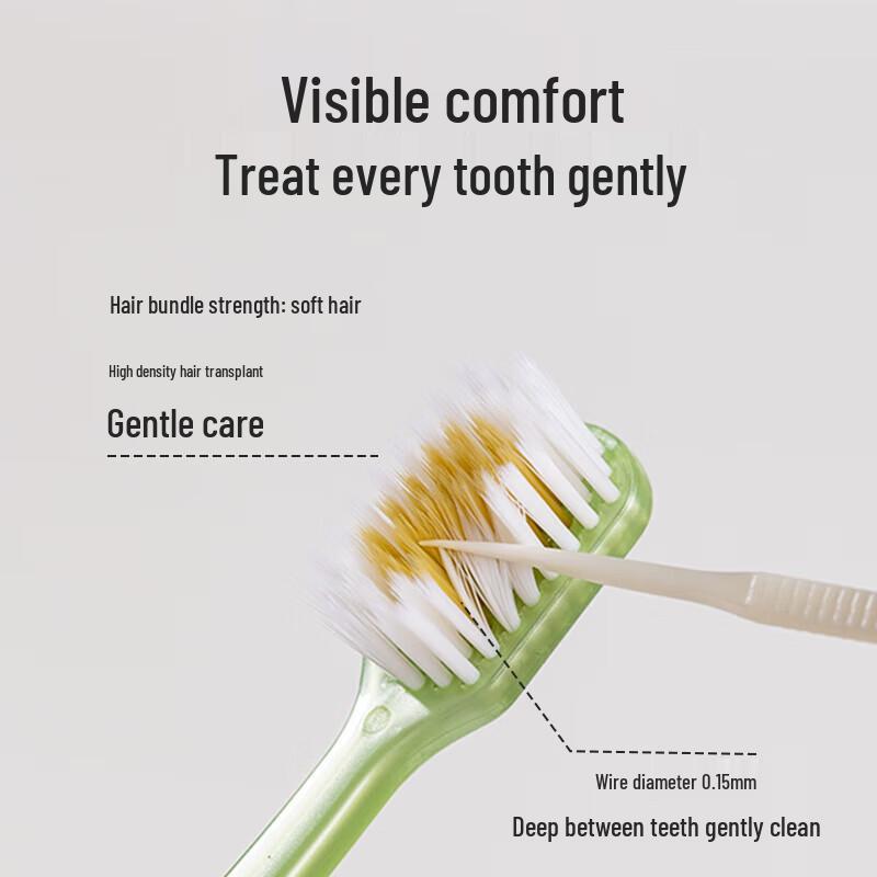Yaboshi Deep Cleaning Soft Bristle Toothbrush