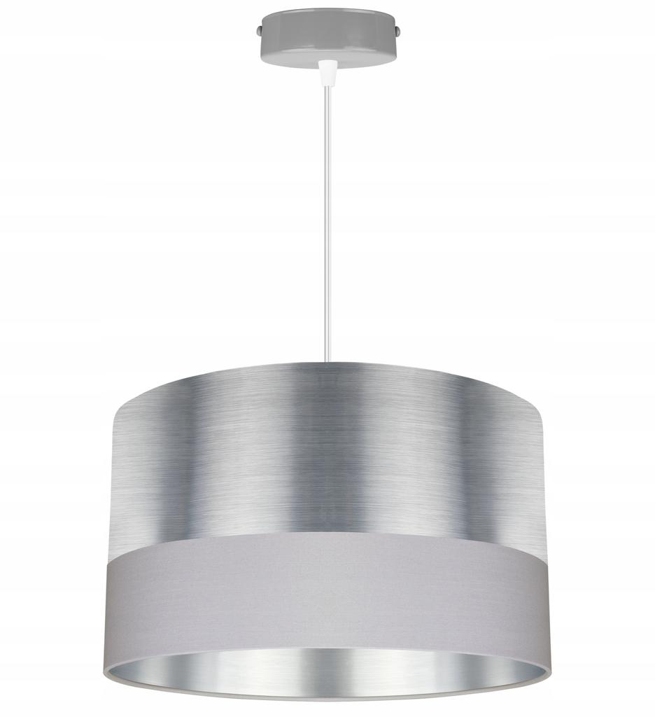 DECKENHÄNGELAMPE CHROMER LAMPENSCHIRM LED