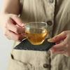 Japanese Slate Natural Rock Coasters - Heat Insulation Pads for Bar & Whiskey