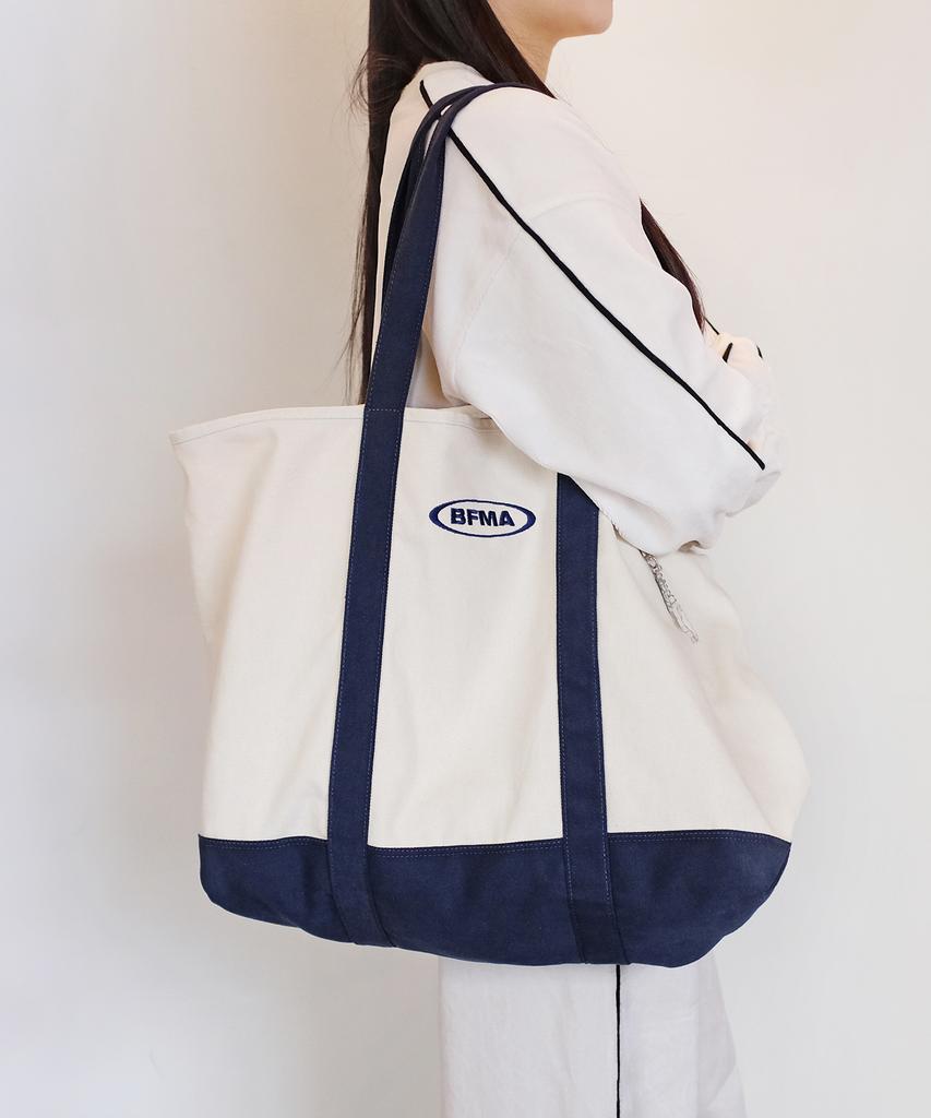 Balloon Friends Bfma Two-Tone Shopper Bag Ivory