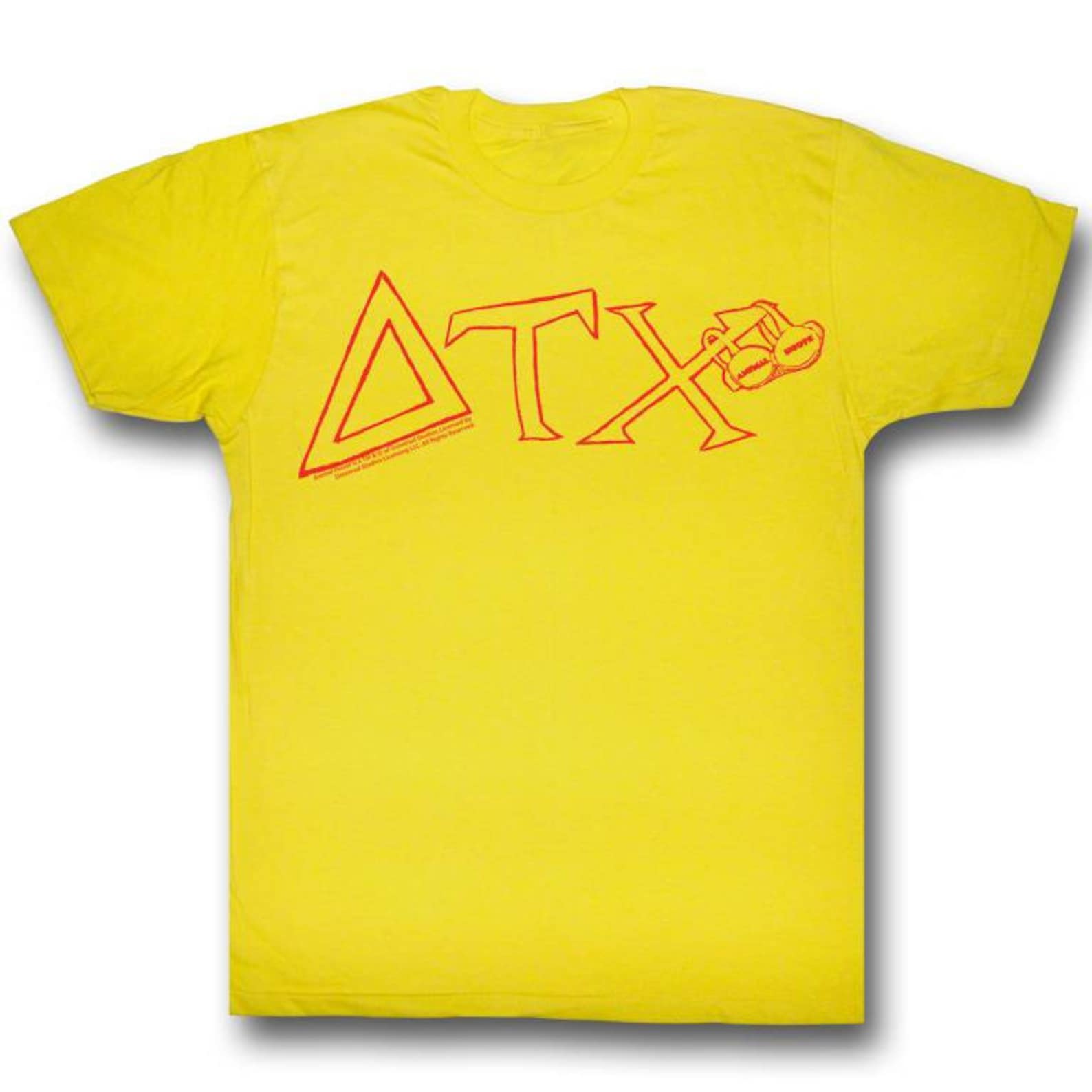 Animal House To Get Yellow Adult T-Shirt S