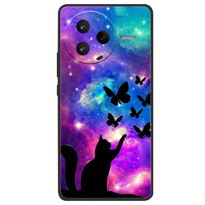 For Xiaomi Poco F7 Pro Case Silicone Luxury Space Soft Bumper for Poco F7 Pro Phone Cover TPU Funda PocoF7 Pro 2025 Fashion Bag