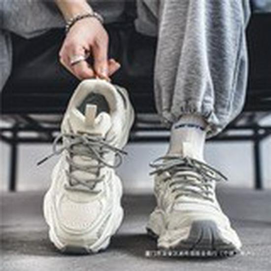 Putian Men's Autumn Mesh Breathable Non-Slip Casual High-End Dad Shoes