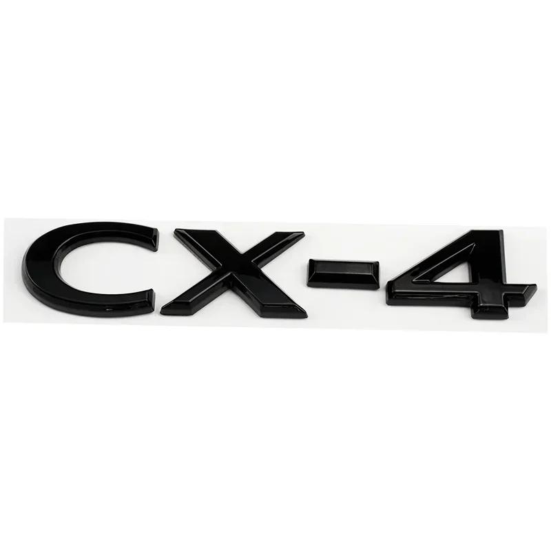 For Mazda CX4 CX5 CX7 Body Decoration Accessories Car ABS Rear Trunk Words Letters Logo Badge Emblem Decals Sticker hkwmg66