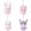 Hello Kitty Ballet Pluche Sleutelhanger Met Kanten Strik Voor Kinderen En Verzamelaars