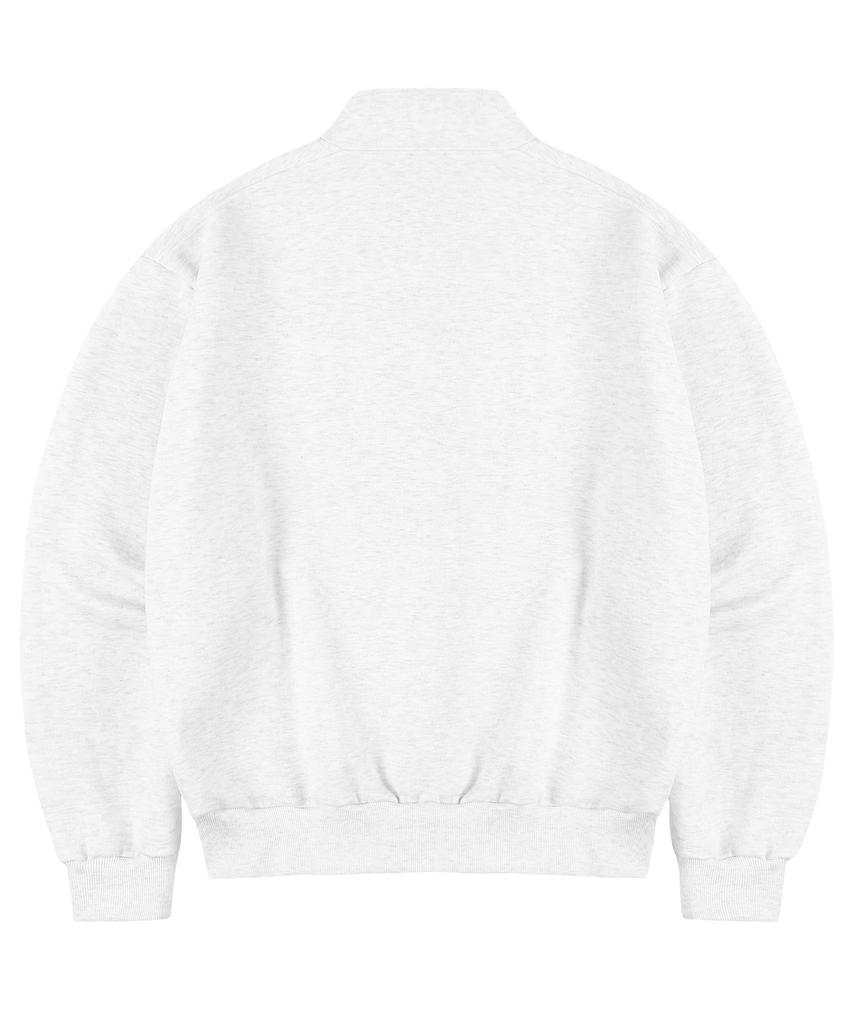 Durt Daily Half Zip Up (Light Gray)