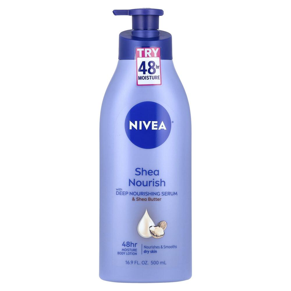 NIVEA Shea Nourish Body Lotion 500ml (16.9 fl oz)