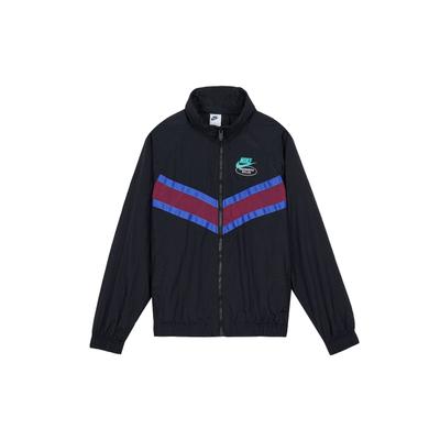 Logo Plant Stand Collar Zip-Up Jacket Men Jacket Black DM5021-010