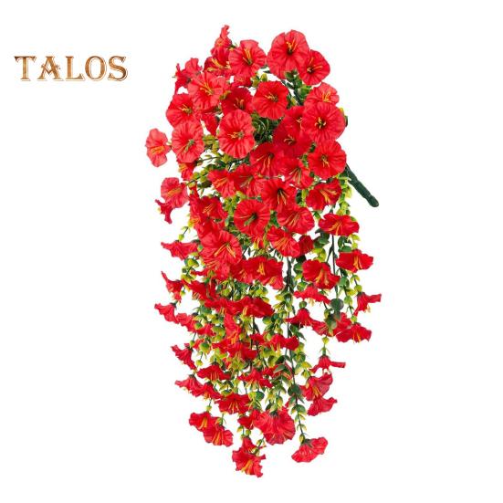 Simulated Morning Glory Exquisite Craftsmanship Artificial Flowers Vibrant Color Easy To Maintain Festive Party Decor